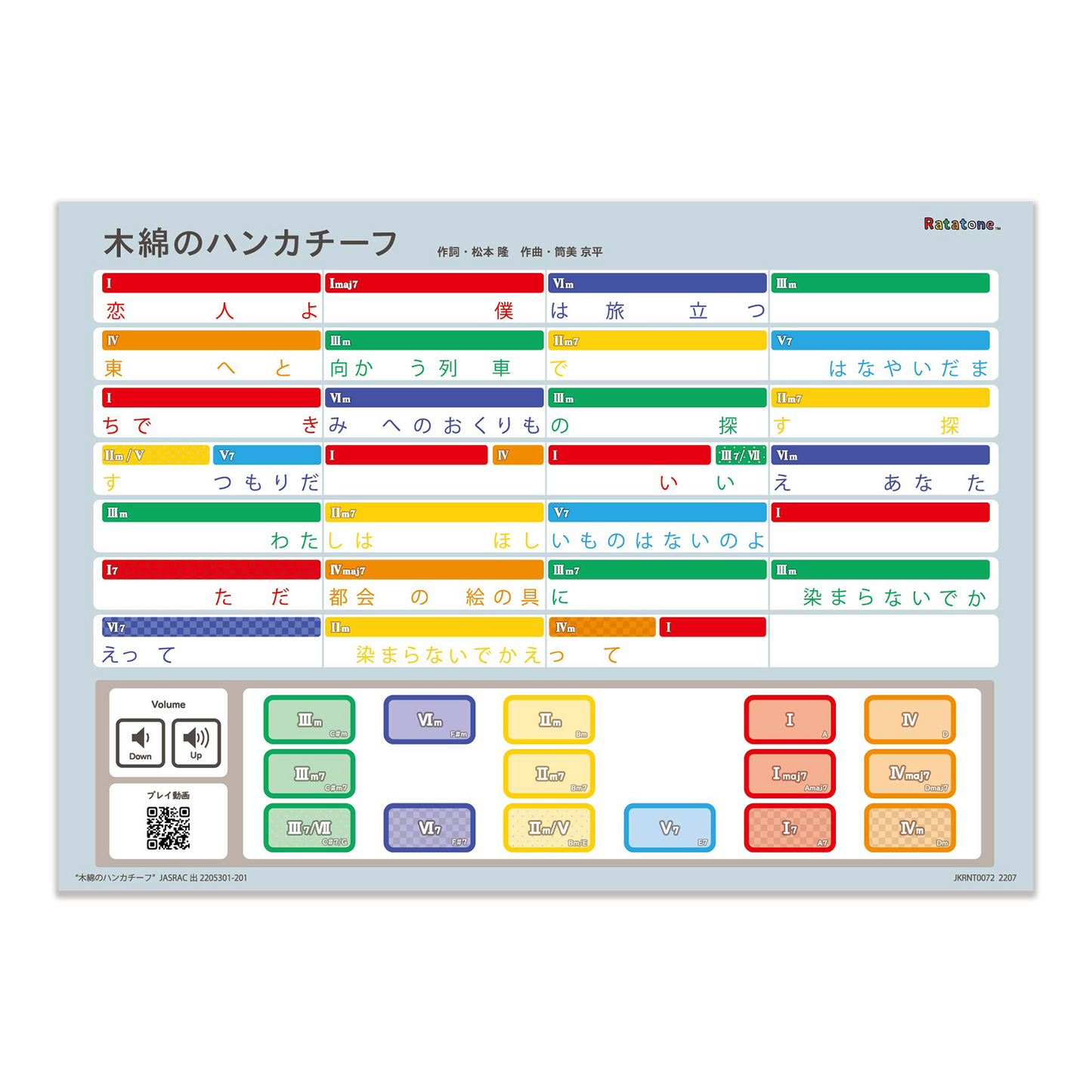 木綿のハンカチーフ(A4)