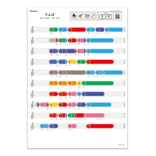 Ratatone 楽譜 さんぽ