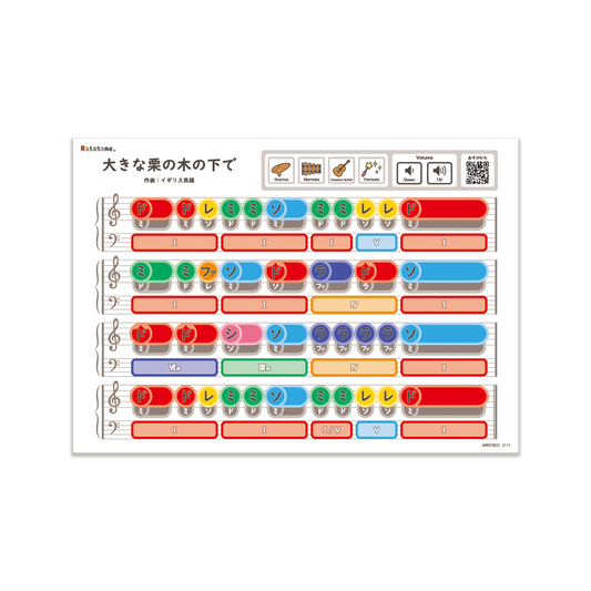 大きな栗の木の下で（A4）
